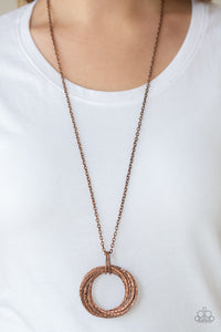 Metal Marathon - Copper Necklace – Paparazzi Accessories