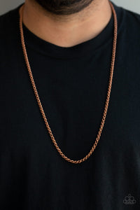 Jump Street - Copper Necklace – Paparazzi Accessories