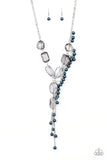 Prismatic Princess - Blue Necklace – Paparazzi Accessories