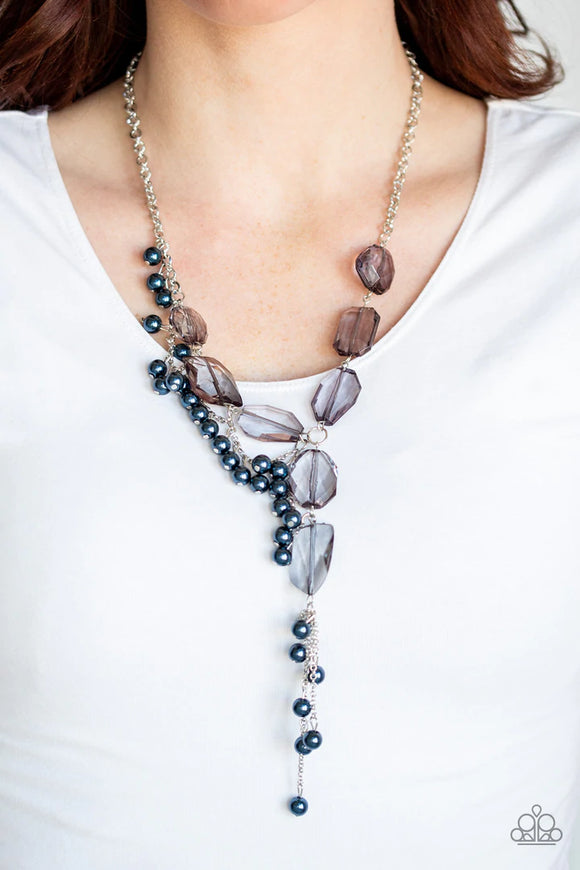 Prismatic Princess - Blue Necklace – Paparazzi Accessories