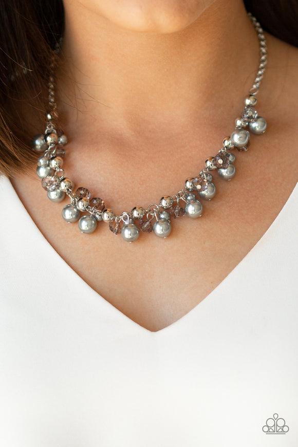 Duchess Royale - Silver Necklace – Paparazzi Accessories