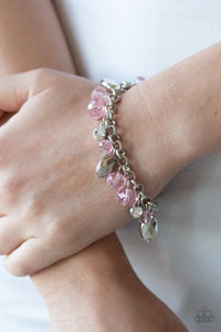 Dazing Dazzle - Pink Bracelet – Paparazzi Accessories