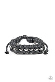 Motor Pool - Black Bracelet – Paparazzi Accessories