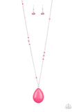 Desert Meadow - Pink Necklace – Paparazzi Accessories