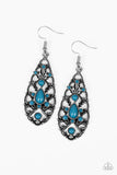 Fantastically Fanciful - Blue Earrings – Paparazzi Accessories