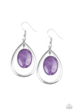 Seasonal Simplicity - Purple Earrings – Paparazzi Accessories