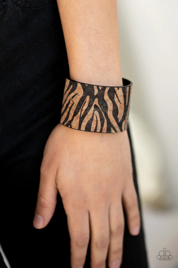 Zebra Zone - Black Bracelet – Paparazzi Accessories