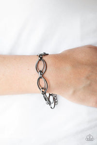 Simplistic Shimmer - Black Bracelet – Paparazzi Accessories