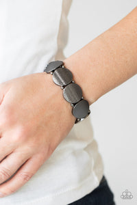 Metallic Spotlight - Black Bracelet – Paparazzi Accessories
