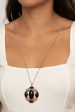 Chromatic Cache - Black Necklace – Paparazzi Accessories