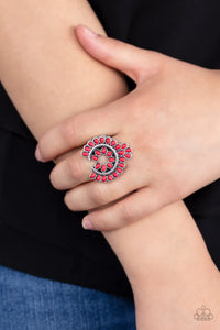 Trendy Talisman - Red Ring – Paparazzi Accessories