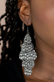 Instant Incandescence - Black Earrings – Paparazzi Accessories