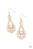 Prismatic Presence - Gold Earrings – Paparazzi Accessories