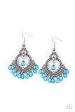 Lyrical Luster - Blue Earrings – Paparazzi Accessories