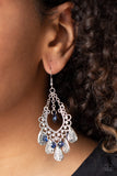 Musical Gardens - Blue Earrings – Paparazzi Accessories