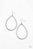 Just Encase You Missed It - Silver Earrings – Paparazzi Accessories