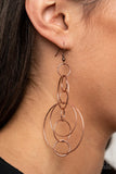Running Circles Around You - Copper Earrings – Paparazzi Accessories