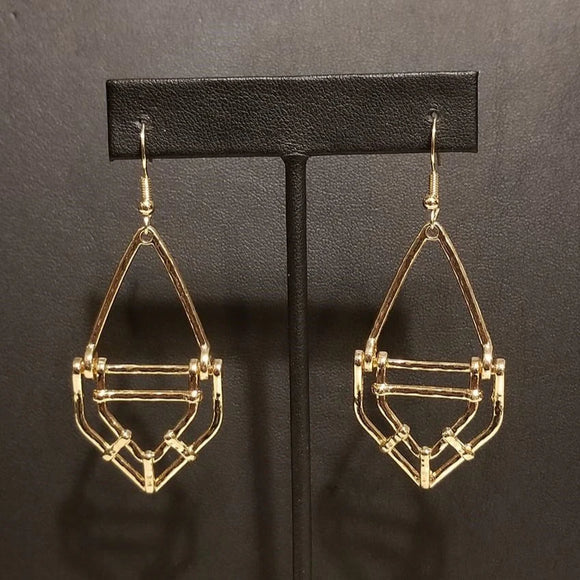 Artisan Apparatus - Gold Earrings – Paparazzi Accessories