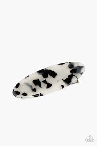 Hype Girl - White Hairclip – Paparazzi Accessories