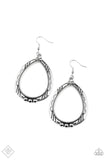 Terra Topography - Silver Earrings – Paparazzi Accessories