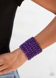 Way Down In Kokomo - Purple Bracelet – Paparazzi Accessories