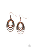 Date Night Diva - Copper Earrings – Paparazzi Accessories