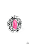 Sage Garden - Pink Ring – Paparazzi Accessories