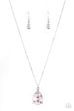 Stormy Shimmer - Pink Necklace – Paparazzi Accessories