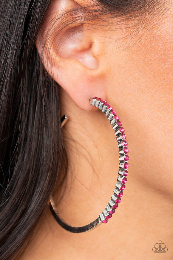 Making Rounds - Pink Earrings – Paparazzi Accessories