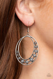 Crescent Cove - Silver  Earrings – Paparazzi Accessories