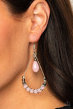 Lovely Lucidity - Pink Earrings – Paparazzi Accessories
