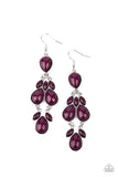 Superstar Social - Purple  Earrings – Paparazzi Accessories