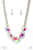 All The Worlds My Stage - Multi Necklace - Paparazzi Accessories