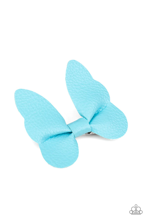 Butterfly Oasis - Blue Hairclip – Paparazzi Accessories