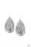 Rural Ripples - Silver Earrings – Paparazzi Accessories