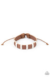 Put Up A Brave FRONTIER - Brown Bracelet – Paparazzi Accessories