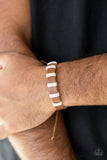 Put Up A Brave FRONTIER - Brown Bracelet – Paparazzi Accessories