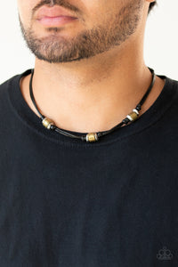 Renegade Ranger - Black Necklace – Paparazzi Accessories