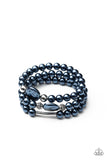 Exquisitely Elegant - Blue Bracelet – Paparazzi Accessories