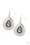 Exquisitely Explosive - Silver Earrings - Paparazzi Accessories