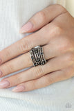 Revved Up Radiance - Black Ring – Paparazzi Accessories