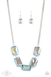 Heard It On The HEIR-Waves - Blue Necklace - Paparazzi Accessories