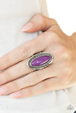 Primal Instincts - Purple Ring – Paparazzi Accessories