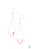 Crystal Crowns - Pink Earrings - Paparazzi Accessories