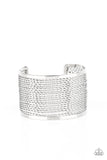 Stacked Sensation - Silver Bracelet – Paparazzi Accessories