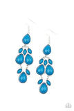 Superstar Social - Blue Earrings – Paparazzi Accessories