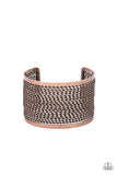 Stacked Sensation - Copper Bracelet – Paparazzi Accessories