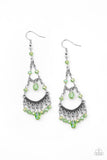 First In SHINE - Green Earrings – Paparazzi Accessories