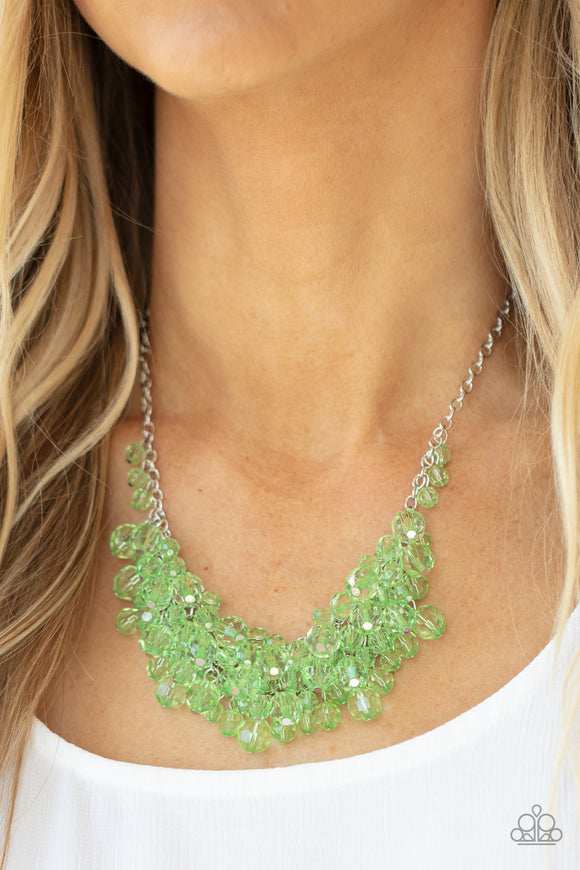 Let The Festivities Begin - Green Necklace – Paparazzi Accessories
