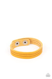 Life is WANDER-ful - Yellow  Bracelet – Paparazzi Accessories